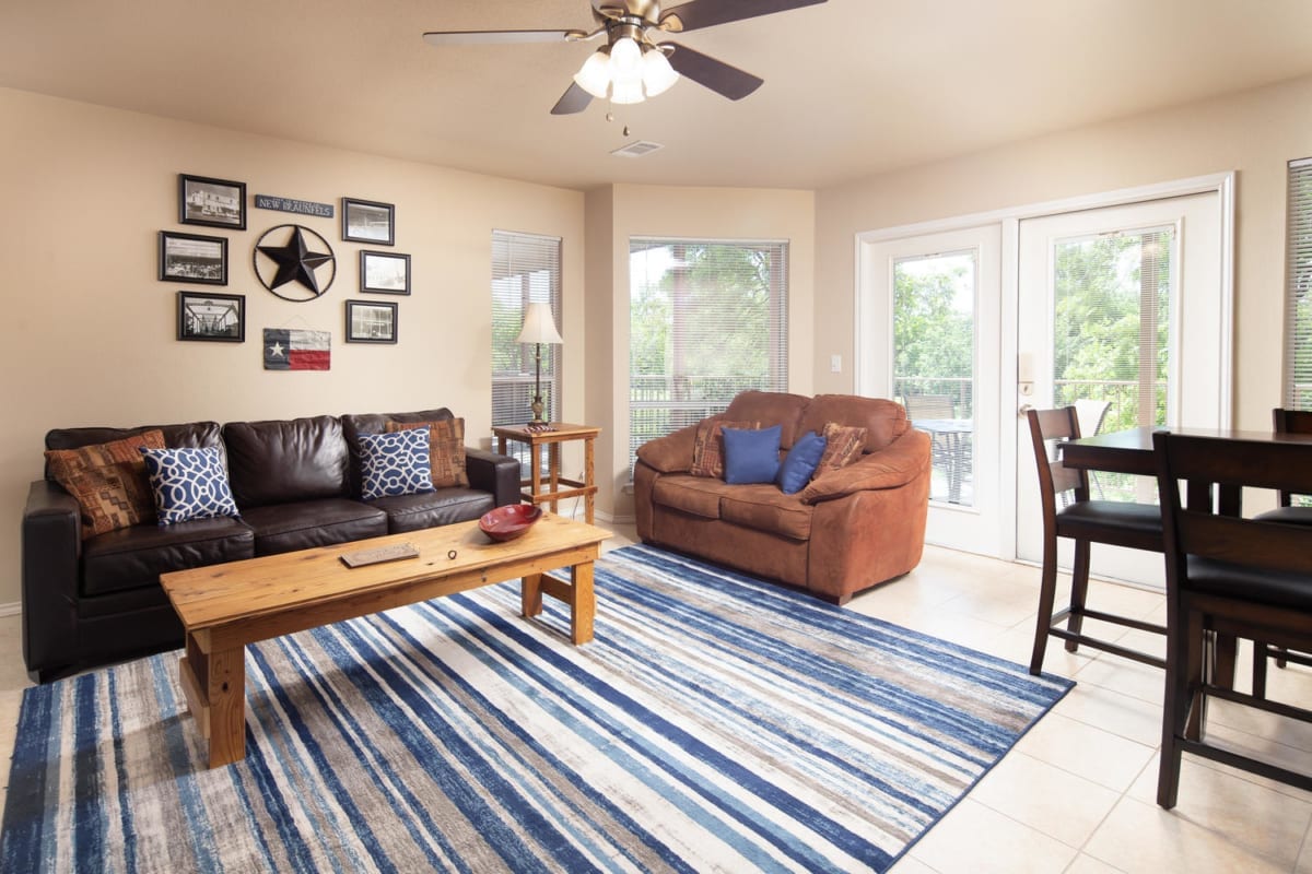 Waterwheel living room.