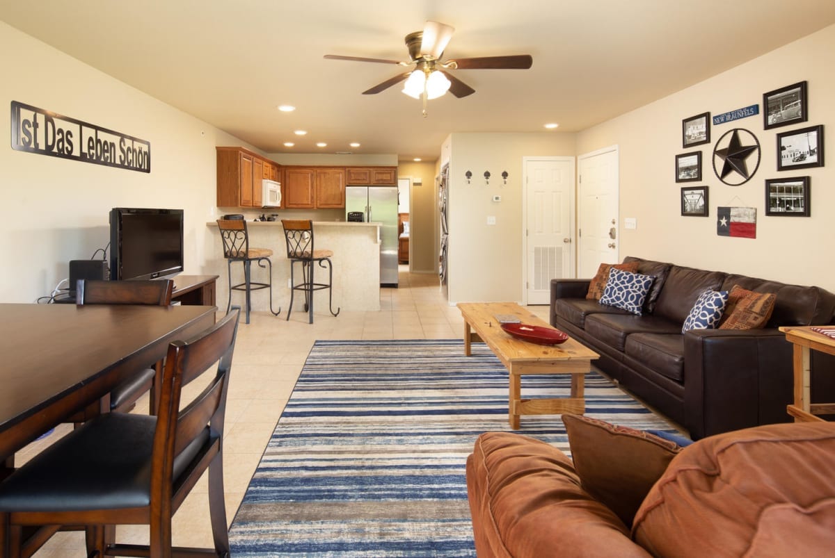 Waterwheel living room.