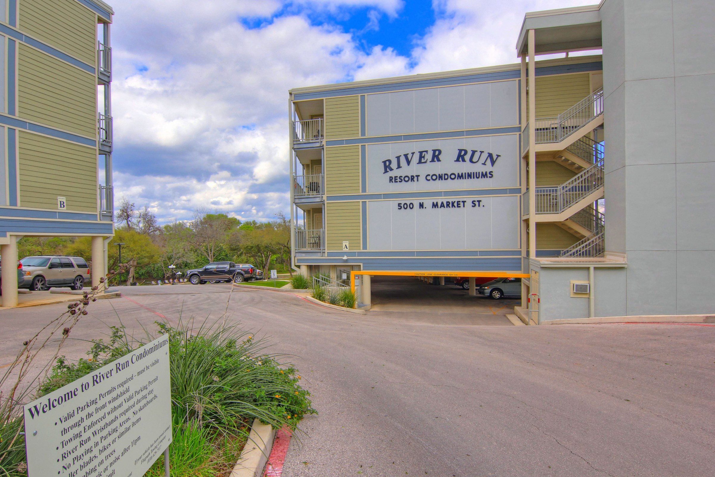 River Run condo exteriors.