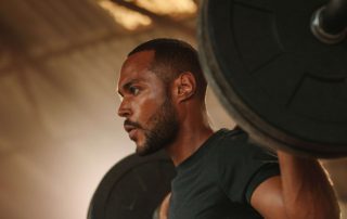 A man enjoying Gyms In New Braunfels.